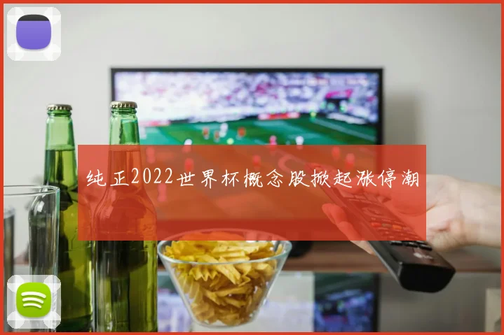 纯正2022世界杯概念股掀起涨停潮